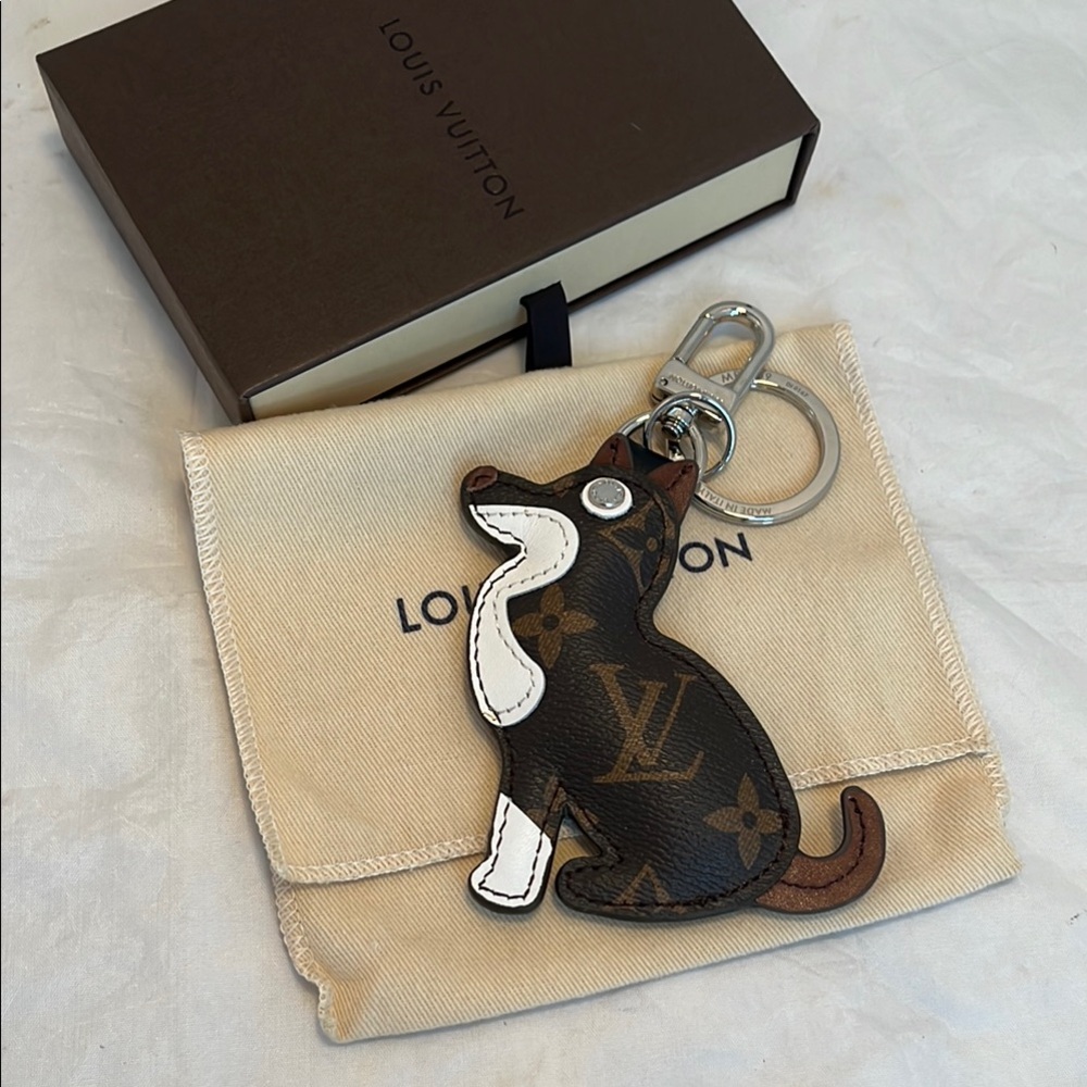 Louis Vuitton Monogram Doggy Bag Charm/Keychain